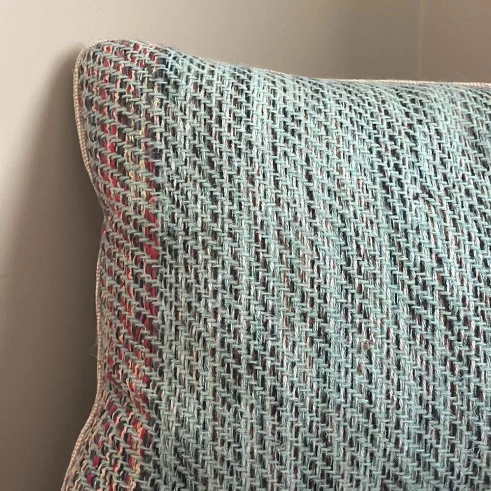 Janell Wysock Pillow Hand Loomed Down Filled